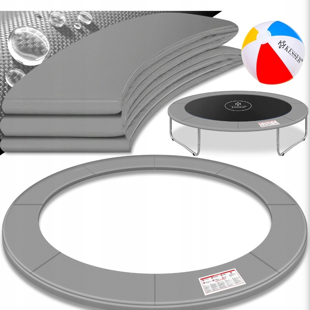 Copri Molle Per Trampolino Elastico - Bordo Di Sicurezza Antistrappo 30 Cm, Resistente Ai Raggi UV