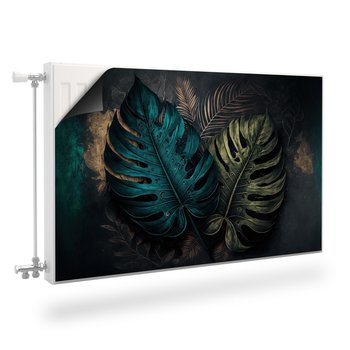 Osłona MAGNETYCZNA Na Grzejnik Monstera Abstrakcja Wzór 3D 100cm x 60cm - Muralo