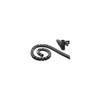 Osłona na kable Techly Elastyczna 25mm x 2,5m Czarna Techly