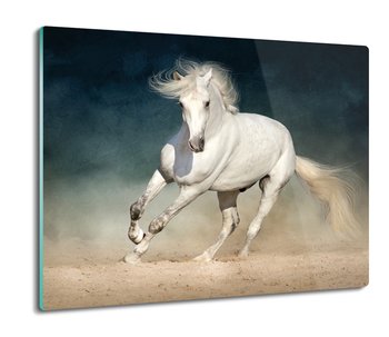 osłona na płytę indukcyjną Koń galop piasek 60x52, ArtprintCave - ArtPrintCave
