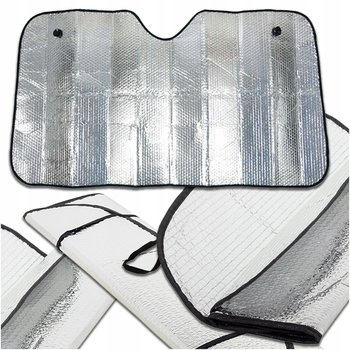 Osłona Na Szybę Przeciwsłoneczna Samochodu Mata Dwustronna 130 X 60 Cm - DomoweHity24