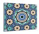osłona płyty kuchennej Kwiaty kolor mozaika 60x52, ArtprintCave - ArtPrintCave