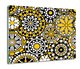 osłona płyty kuchennej Mozaika kwiaty kolor 60x52, ArtprintCave - ArtPrintCave
