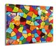 osłona płyty kuchennej Mozaika szkło witraż 60x52, ArtprintCave - ArtPrintCave