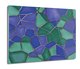 osłona płyty kuchennej Mozaika witraż szkło 60x52, ArtprintCave - ArtPrintCave