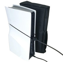 Osłona przeciwpyłowa do konsoli Sony PS5 slim w pionie czarna PSP29A Aptel
