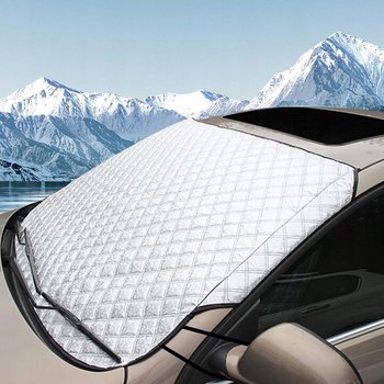 Osłona Zimowa Na Szybę 145 X 100 Cm Ochrona Przed Zamarzaniem Mata Do Auta - Inny producent