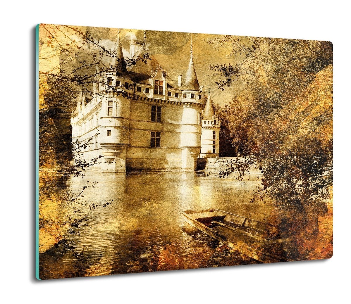 osłonka kuchenna druk Zamek obraz jesień 60x52, ArtprintCave