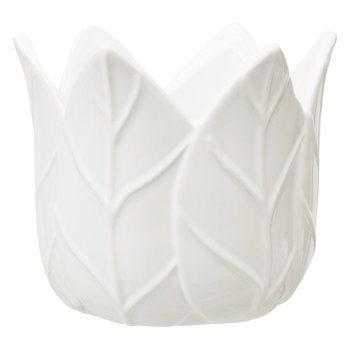 Osłonka Na Doniczkę  Mała, Hello Spring, Biały - Empik