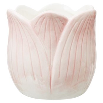 Osłonka Na Doniczkę Tulipan, Hello Spring, Biały - Empik