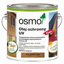 OSMO OLEJ OCHRONNY UV SUROWE DREWNO 432 JASNY DĄB 2,5l