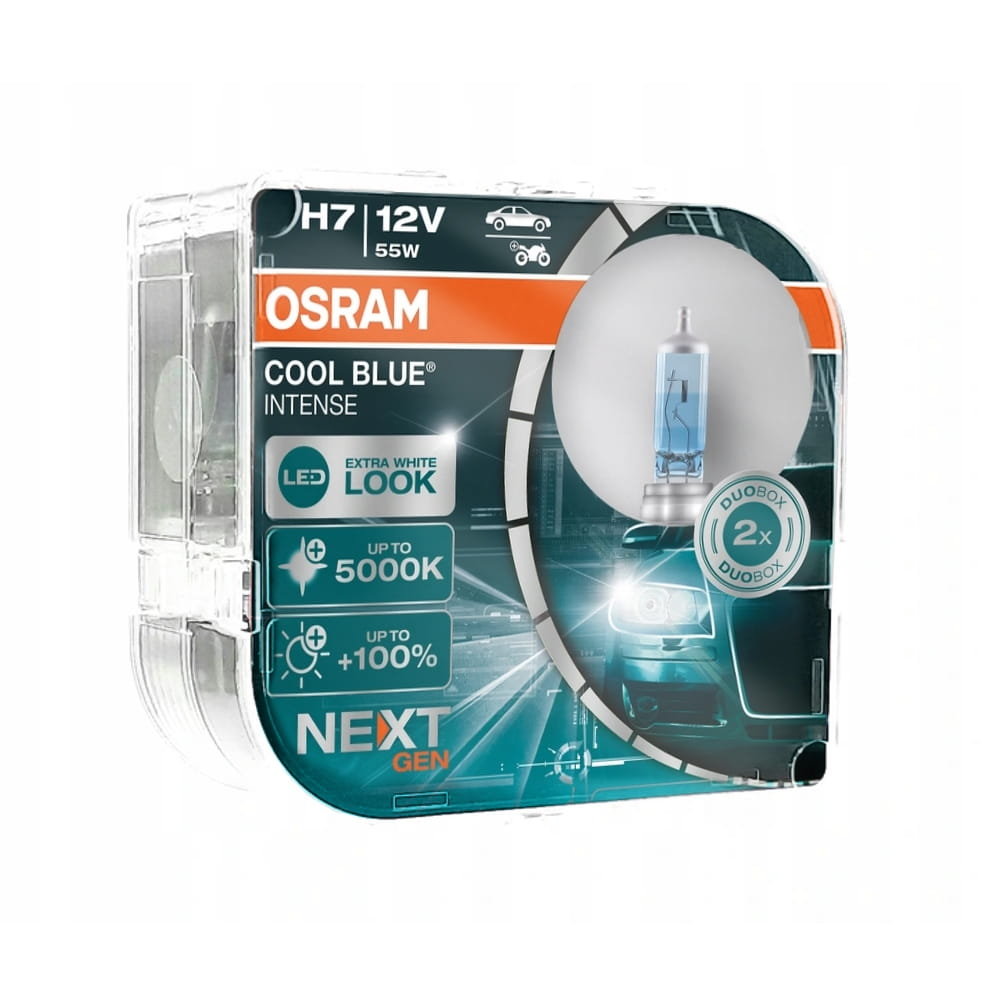 Osram Cool Blue Intense Nextgen H7 Px26D 12V 55W Duo Box - Osram