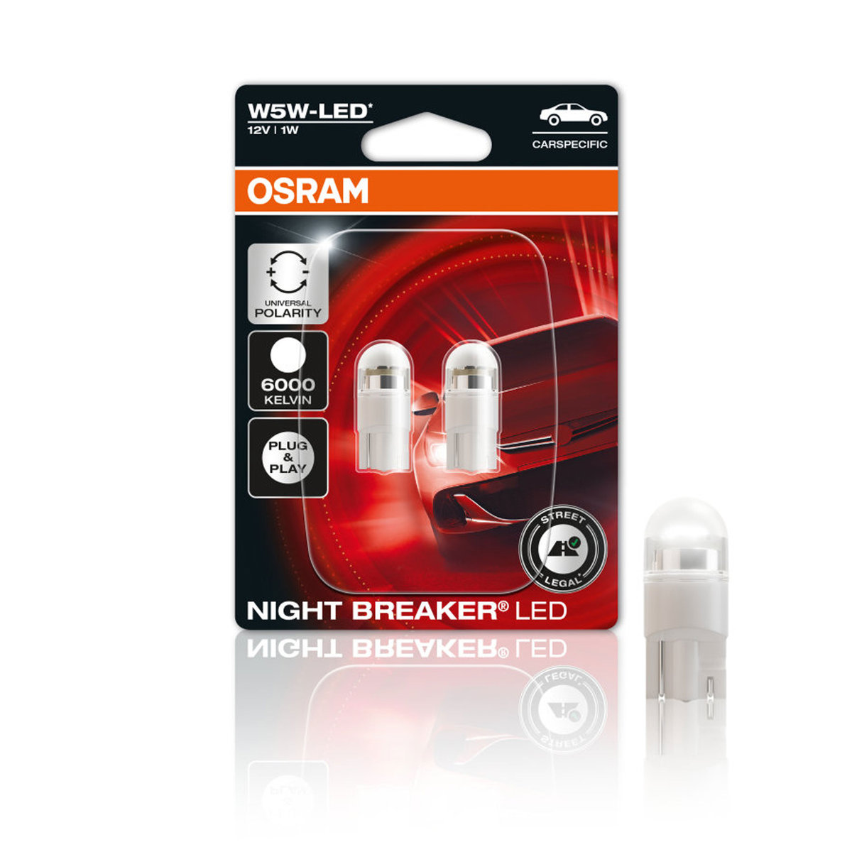 Osram Led Premium New W5W 6000 K Homologacja - Inna marka