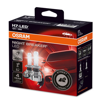 Osram Żarówka LED H7 (2 szt.) LEDriving Night Breaker LED 6000K 12V 64210DWNB - Osram