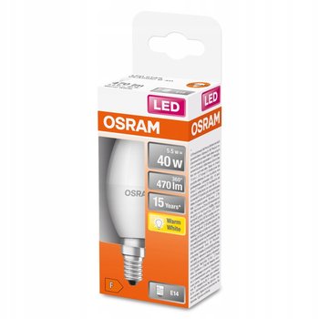 Osram żarówka świeczka LED E14 5,5W 470lm 2700K - Osram