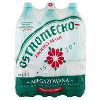 Ostromecko Naturalna woda mineralna niegazowana 1,5 l x 6 sztuk Inna marka