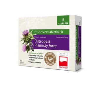 Ostropest Plamisty Forte 60 Tabletek - Colfarm