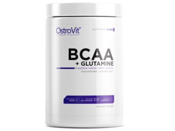 OstroVit, BCAA + Glutamine, pomarańcza, 500 g - OstroVit