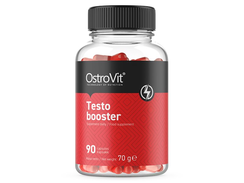 OSTROVIT, Boostery treningowe, Testo, 90 kaps