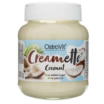 OstroVit Creametto krem kokosowy z wiórkami bez cukru - 350 g - OstroVit