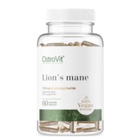 OstroVit Lion's Mane Soplówka Jeżowata VEGE Suplement diety, 60 kapsułek koncentracja OstroVit