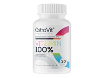 OstroVit, Suplement diety, Vit&Min 100%, 30 tabletek OstroVit
