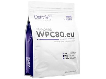 OstroVit, Suplement diety, WPC80.eu, cappuccino, 900 g - OstroVit