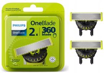Ostrze do golarki PHILIPS OneBlade 360 QP420/50, 2 szt. - do twarzy przycinanie stylizacja golenie zarostu