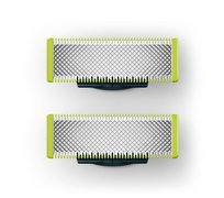 Ostrze do golarki PHILIPS OneBlade QP2XXX, 2 szt. - z pędzelkiem do czyszczenia akcesoria do trymera wymienne głowice golące