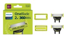 Ostrze wymienne do golarki Philips OneBlade QP624/50 z nasadkami do ciała 360 2 szt.