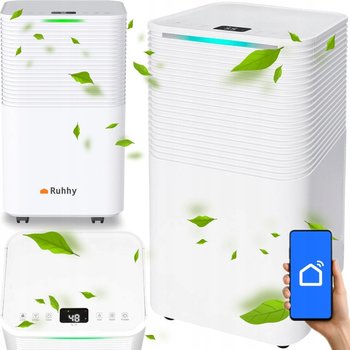 Osuszacz powietrza pochłaniacz wilgoci 12l/24h +WiFi +TIMER +higrostat - Ruhhy