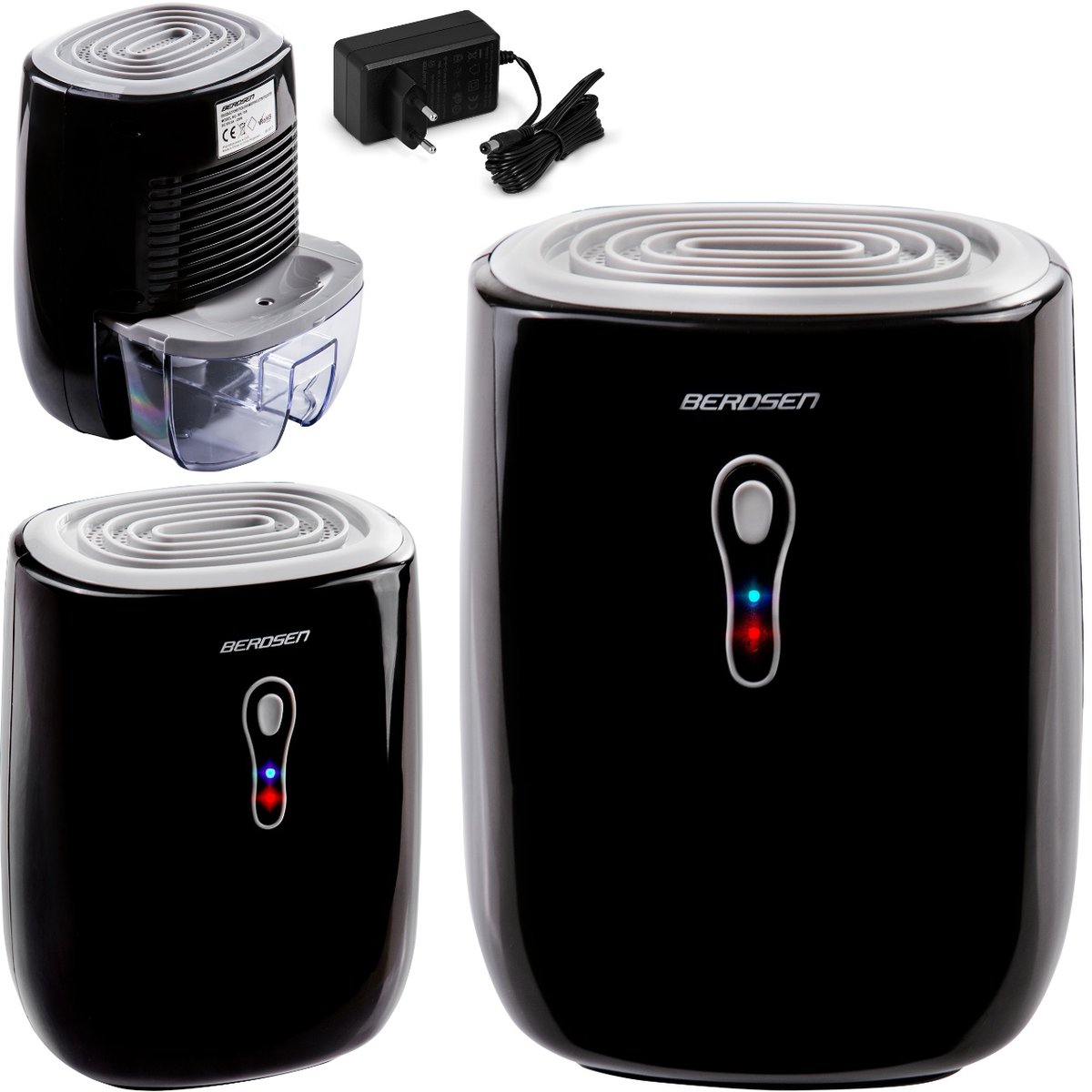 Osuszacz powietrza pochłaniacz wilgoci Berdsen 25W 500ml 0.3 l/24 h