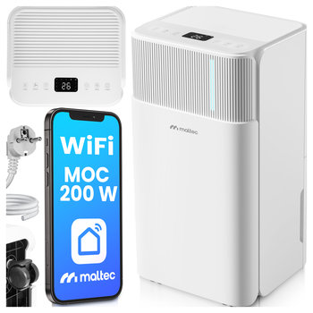 Osuszacz Powietrza Pochłaniacz Wilgoci Cichy Wifi Timer Higrostat 12l/24h - Malis