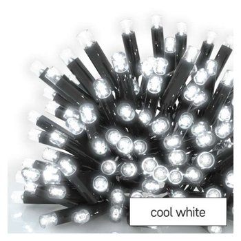 Oświetlenie łączone Profi - sople 50 LED 3m zimna biel, czarny przewód, IP44 - Emos