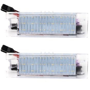 Oświetlenie Tablicy Rejestracyjnej Lampki LED Opel Astra H Corsa D Insignia - AWparts