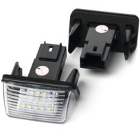 Oświetlenie Tablicy Rejestracyjnej Lampki LED Peugeot 206 207 307 308 407
