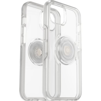 OtterBox Symmetry Clear POP - obudowa ochronna z PopSockets do iPhone 13 Pro (przezroczysta) - OtterBox