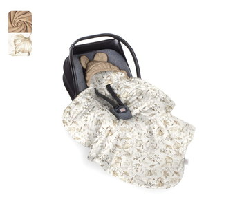 Otulacz Do Fotelika Boho - Beige Baby Steps - Baby Steps