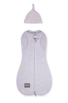 Otulacz Second Step Z Czapeczką Melanżowy Róż Sleepee