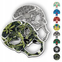 Otwieracz Do Butelek Piwa Kapsli Czaszka Metalowy