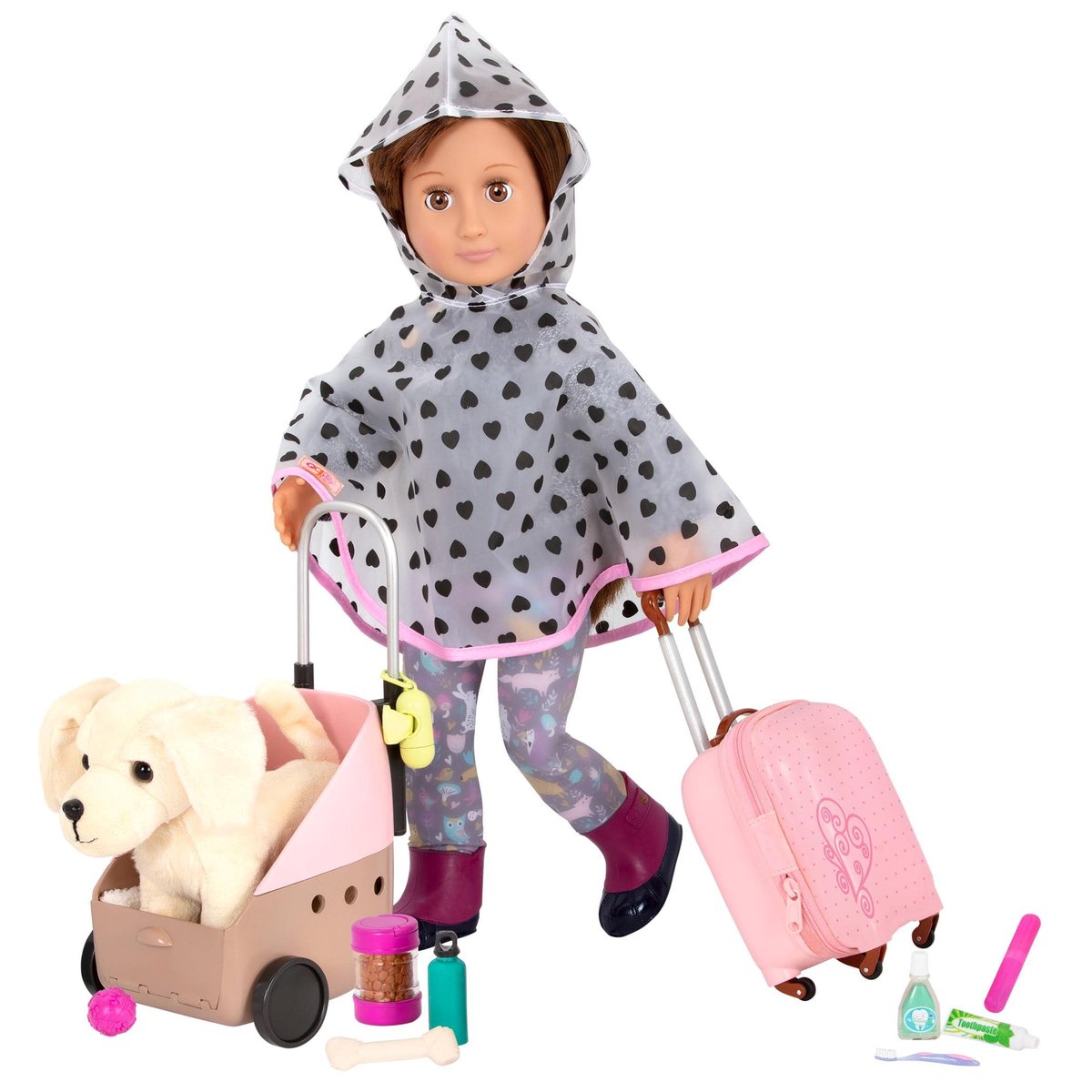 Фото - Лялька Our Generation Dolls Our Generation Zestaw Passenger Pets - Lalka w Podróży 