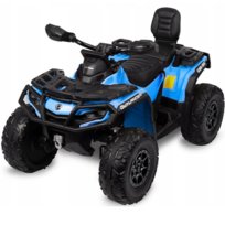 OUTLANDER POJAZD TERENOWY QUAD NA AKUMULATOR 4X4 MOCNY 4 X 200W NIEBIESKI