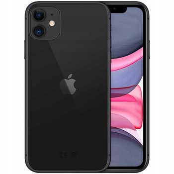 [OUTLET] Smartfon Apple iPhone 11 64 GB Czarny - 100% Kondycja baterii - Apple