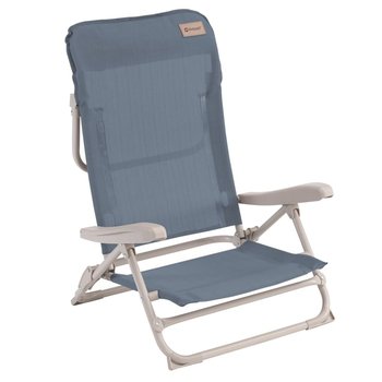 Outwell Składane krzesło plażowe Seaford, morski błękit - Outwell