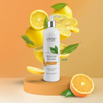 Over Cosmetics, Balsam do ciała Citrus, 400ml - Over Cosmetics