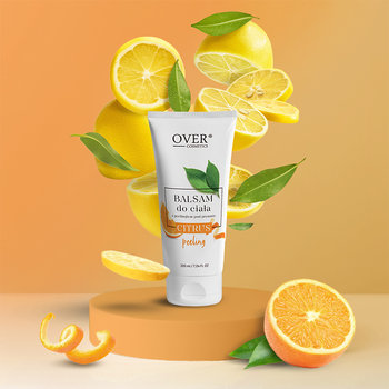 Over Cosmetics, Balsam do ciała z peelingiem Citrus, 200ml - Over Cosmetics