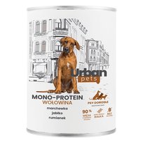 Over Zoo Urban Pets Mono Protein wołowina karma mokra dla psa 800g