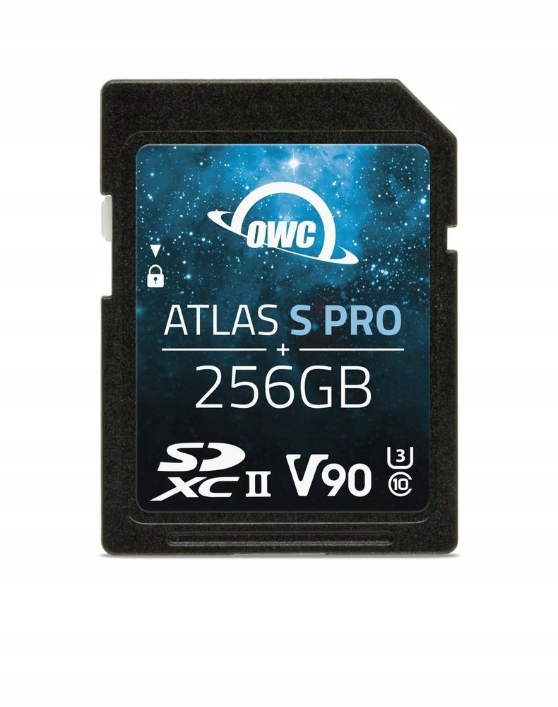 ATLAS S PRO 256GB SDXC UHS-II V90 SDカード OWC SDXC Atlas S Pro 256GB UHS-II V90 290/276 MB/s - OWC