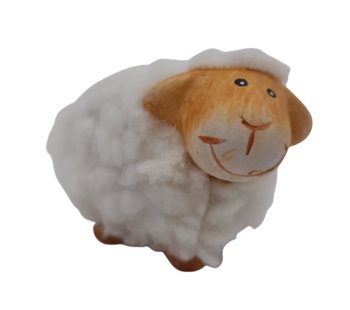 Owieczka owca figurka ceramiczna śmieszna mała - Inny producent