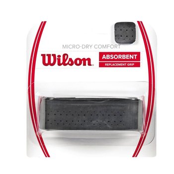 Owijka bazowa do tenisa Wilson Micro-Dry Comfort Grip Czarna 1 szt - Wilson